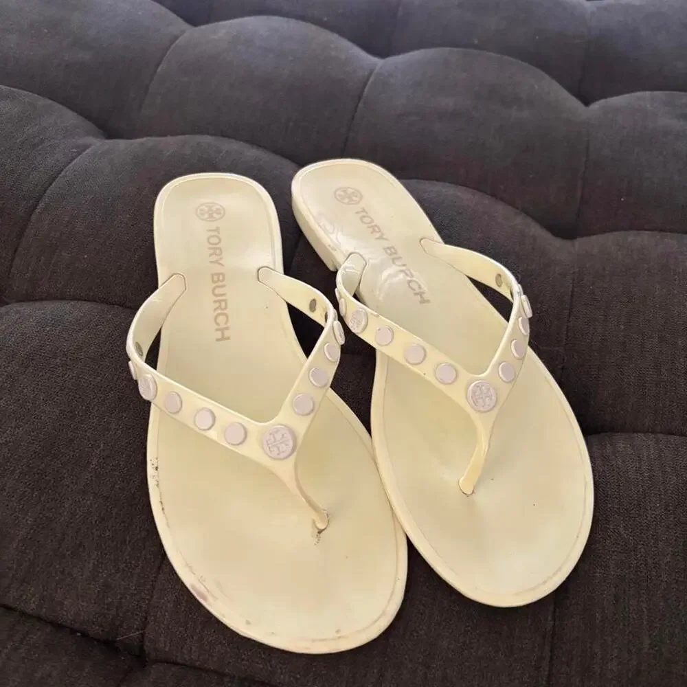 Tory burch white cream